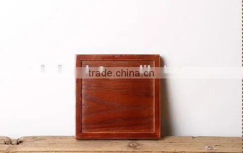 Fruit square and rectangle plate rattan tray