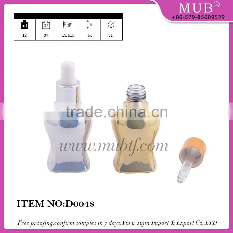 D0046 dropper bottle perfume glass bottles for cosmetic gifts