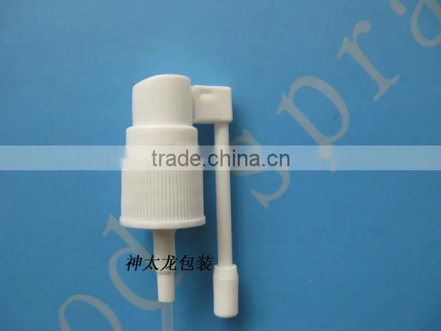 Plastic nasal mist sprayer for cosmetic products or medical product