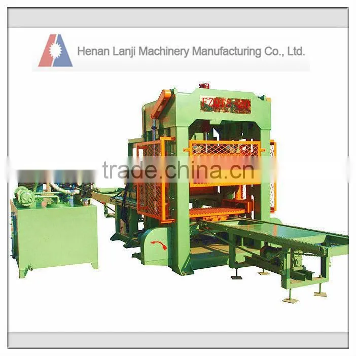 Large output QT10-15 automatic brick making machine price is low