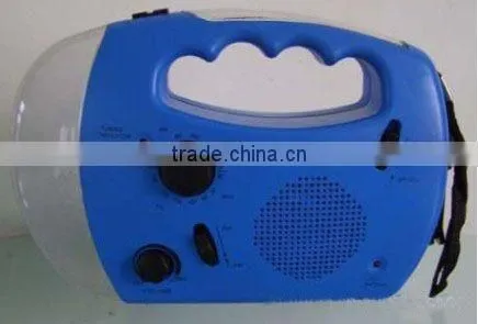 torch radio solar with crank