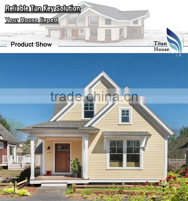 Modern European Style Villa Prefab Kit House