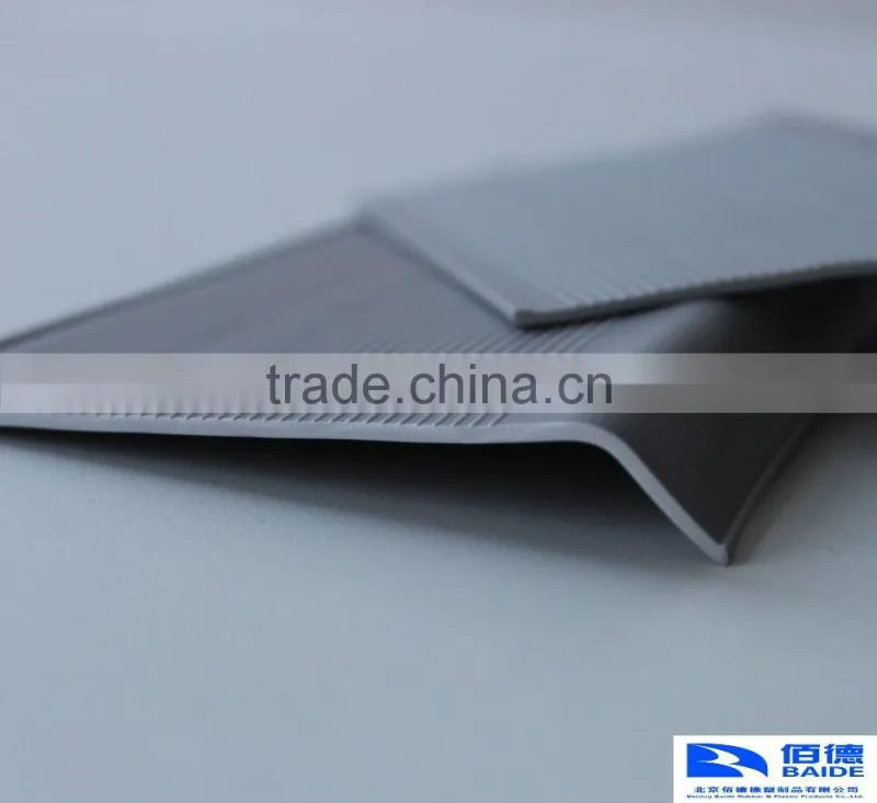 health and eco-friendly pvc sheet used to connect the wall and floor