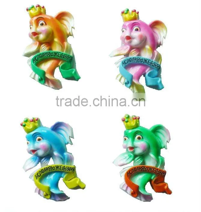 Decorate resin animal shaped magnets
