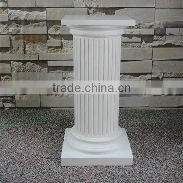Indoor Roman Decorative Fiberglass Pedestal