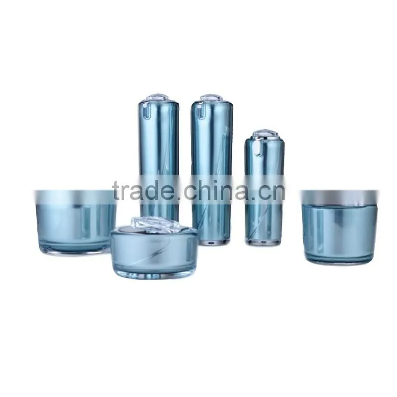 New design acrylic cream bottles cosmetic