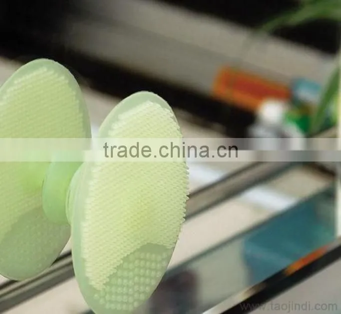 Hot Selling Silicone Brush Blackhead Remover Facial Cleansing Pad