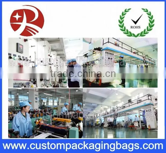 New style printed plastic coffee bag with zipper /bottom gusset bag