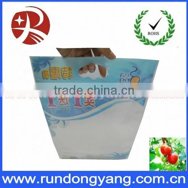 Heat seal food vacuum bags for printing