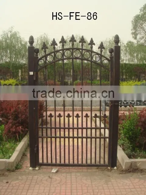 garden iron single gate
