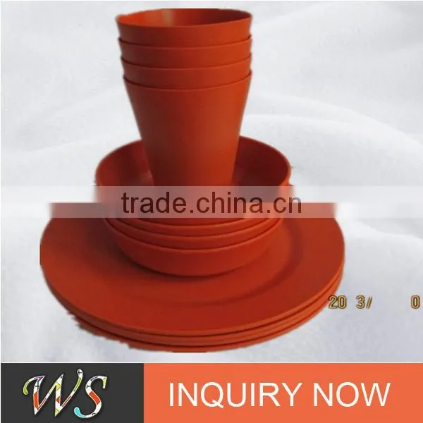 Eco Bamboo Fiber Banquet Dinnerware Set