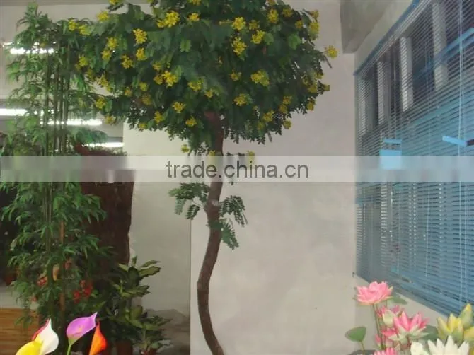 Home garden edging decorative 5ft to 16ft Height outdoor artificial green plastic palm trees EDS06 0840