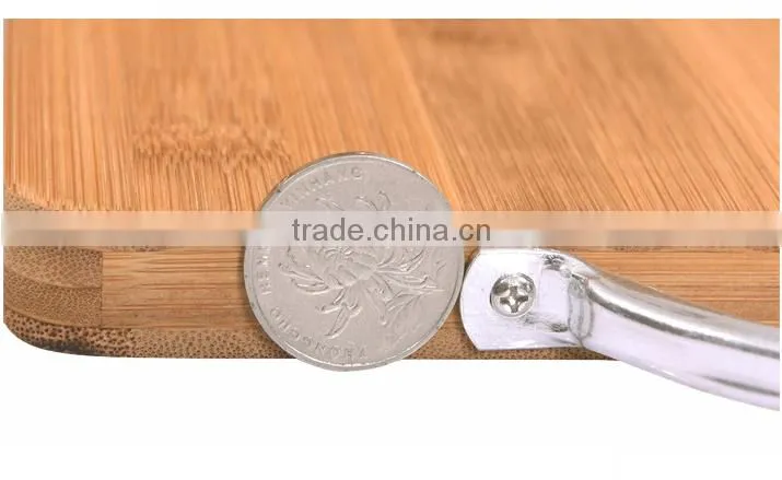 Low moq wholesale set of 3 thick bamboo chopping board with handle
