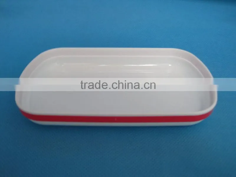 Rotable Large Plate,Two-tone Food Grade Inflight Plate