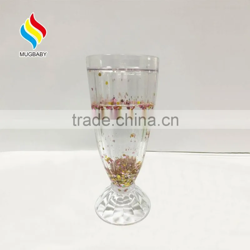 Hot sell Custom Printed Ice Mug Beer Double Wall