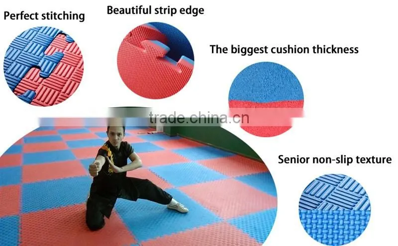 china factory products colorful foam mats martial arts jigsaw mats