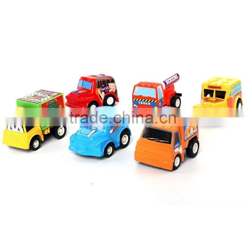 Hot Wholesale Cheap Small OEM Plastic Pull Back Toy Car For Kids 2016