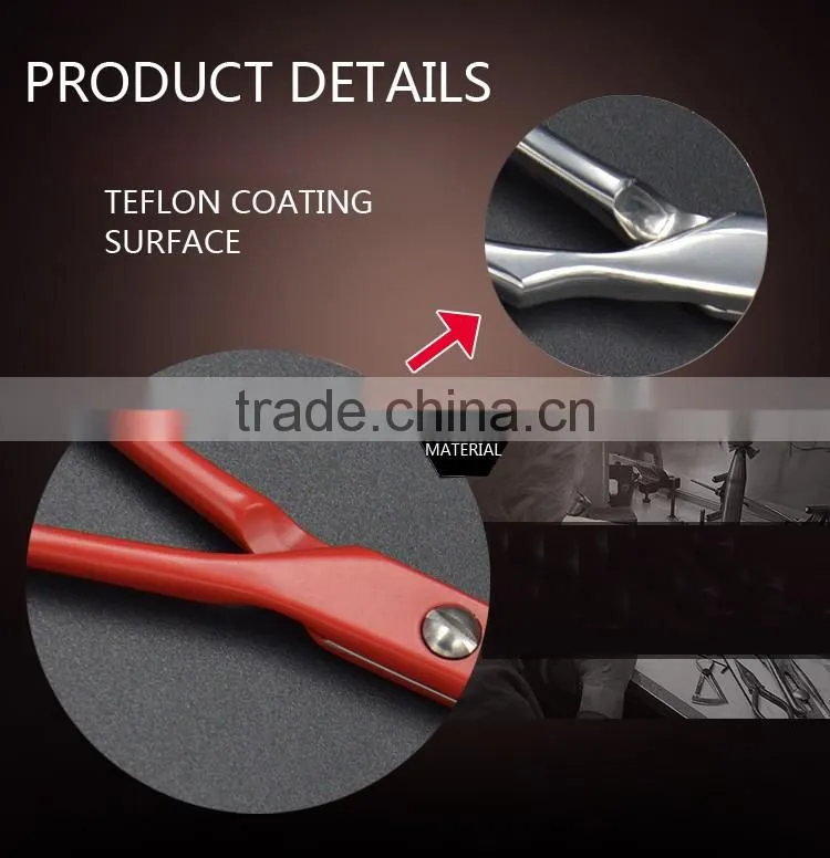 Various colors and handle paint scissors for hairdressing hair scissors