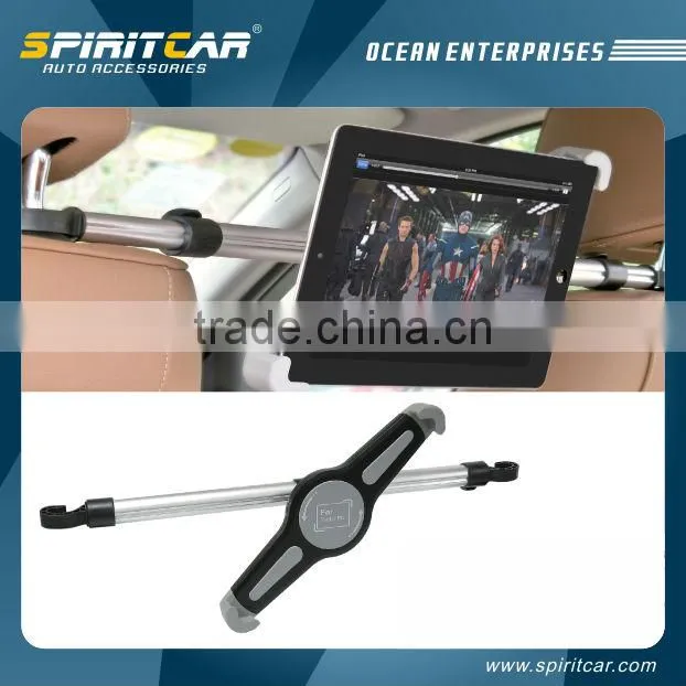 360 Degrees Revolving with Strong Suction Tablet Car Mount Holder for iPad 2 3 4 5 & 7-10 Inch