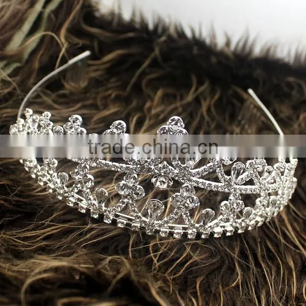 Rhinestone Bridal Headband Jewelry Cheap Women Wedding Tiaras Halo H172-062