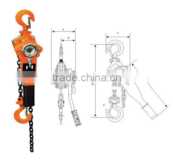 New 2016 Professional Manufacturer Hand Crank Manual Lever Hoists