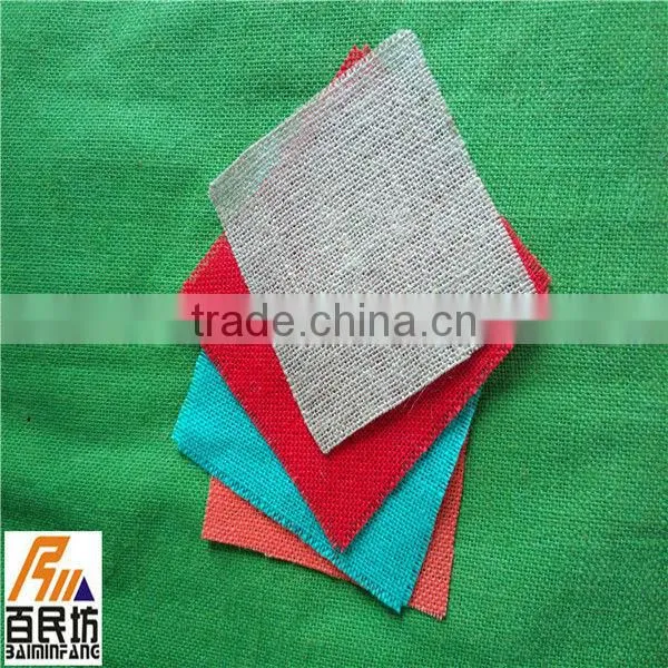 dyed jute fabric for shopping bags
