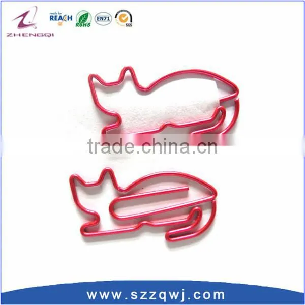 Coloed vinyl coated paper clips original manufacturer