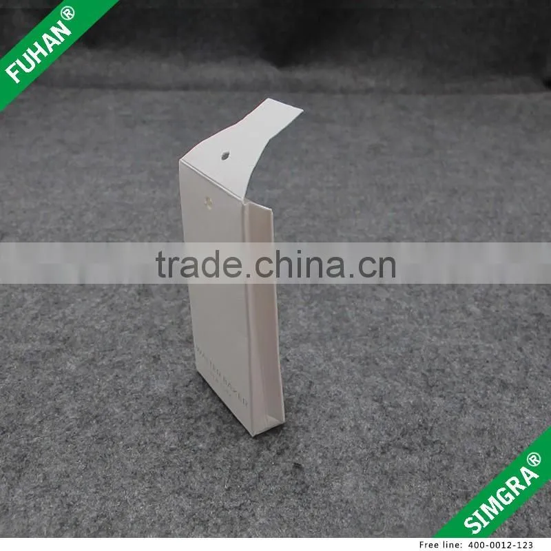 High grade customized small paper spare key bag for lady clothing