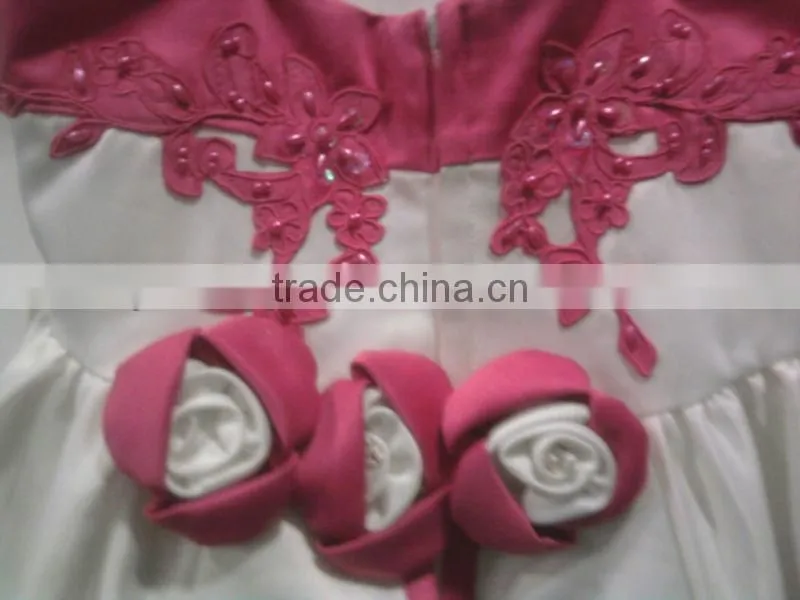 fashion sexy child girl dress backless dress
