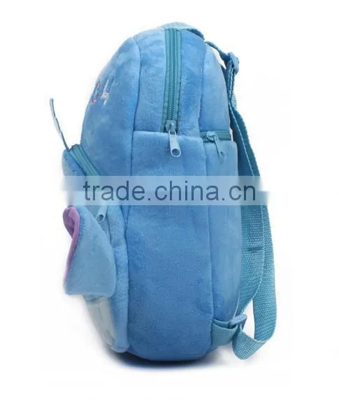 High quality backpack school size is 32x26x9.5cm fashion kids travel bags
