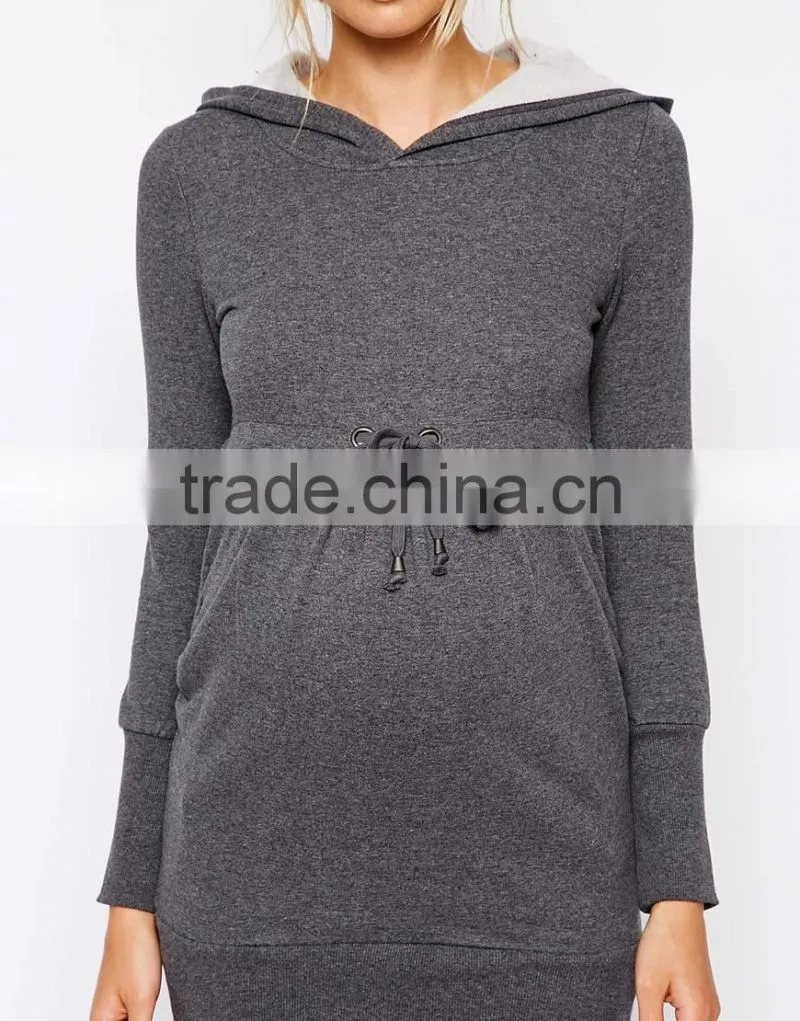 2014 Wholesale Maternity Clothing Relaxed Hoodie