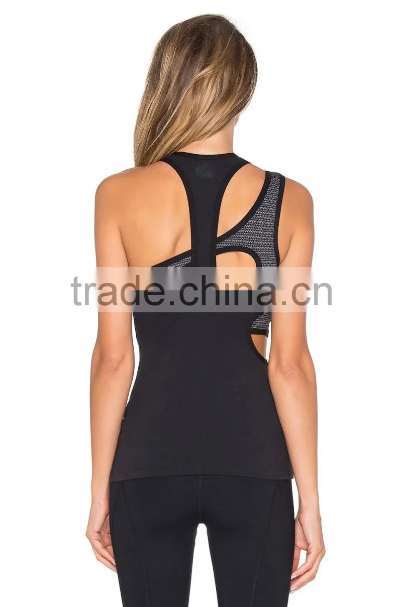 Sports OEM High quality yoga tank top organic yoga clothing