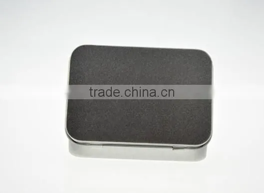 R1846H Manufacturer Wholesale Rectangle mini tin can for U disk Lighter packing box