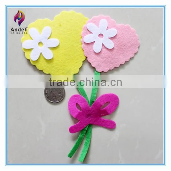 100% polyester felt diy kids wall decor stickers