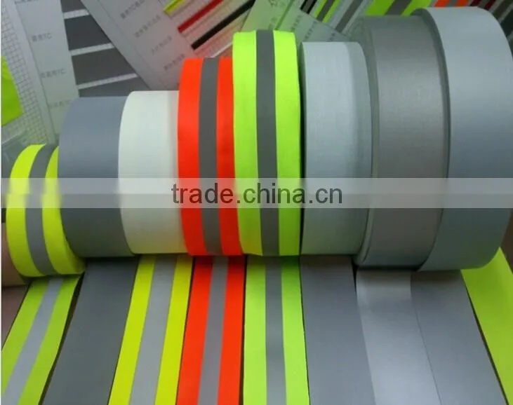 sports wear customized design reflective nylon webbing