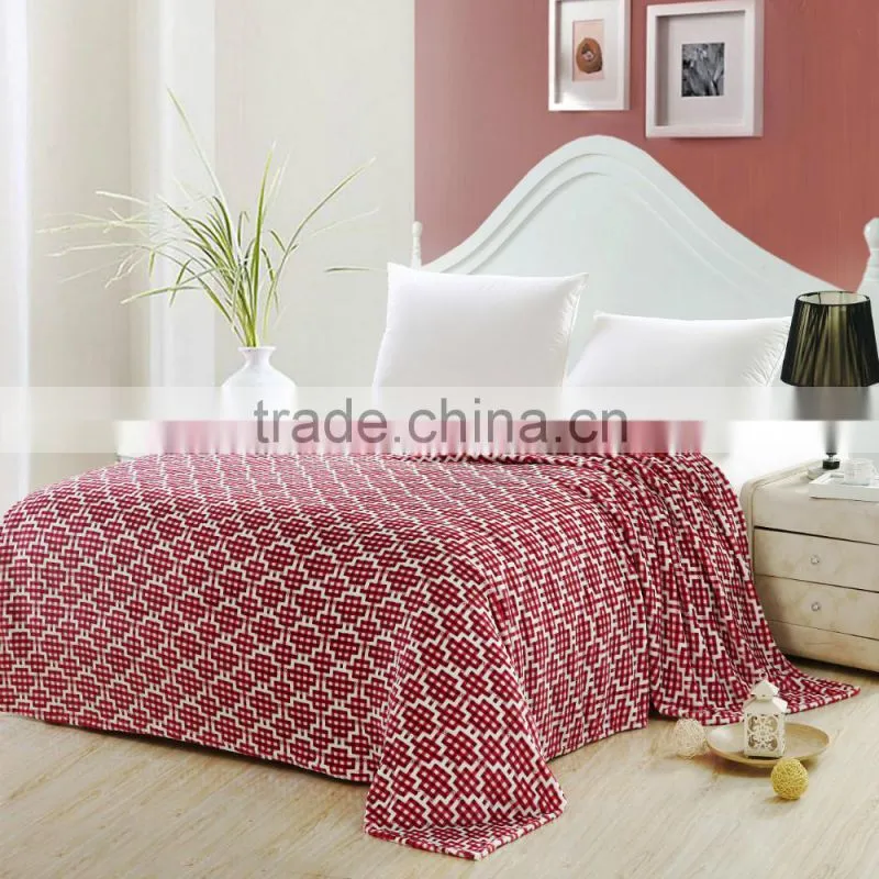 Cheap Wholesale Blankets In Bulk Soft Plush Blanket Micro Coral Fleece Blanket