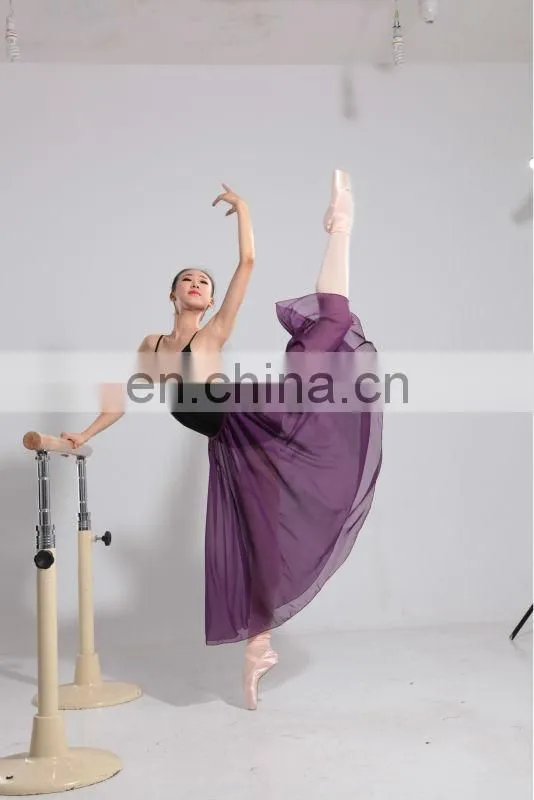 11414501 Long Chiffon Pull On Ballet Skirt Dance Skirt