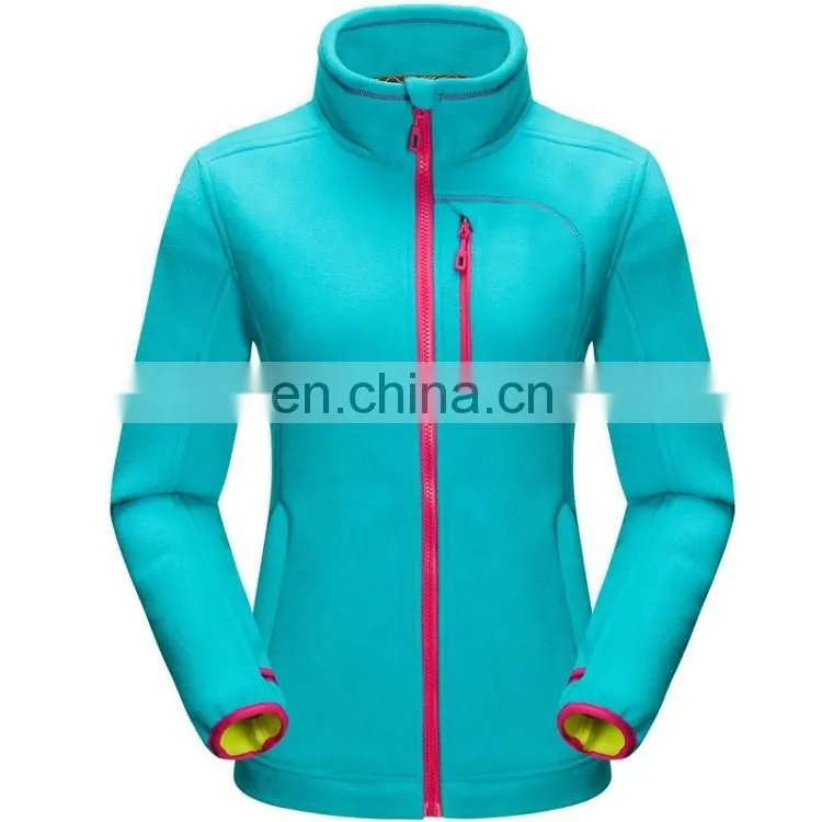 Female thick winter fleece jacket