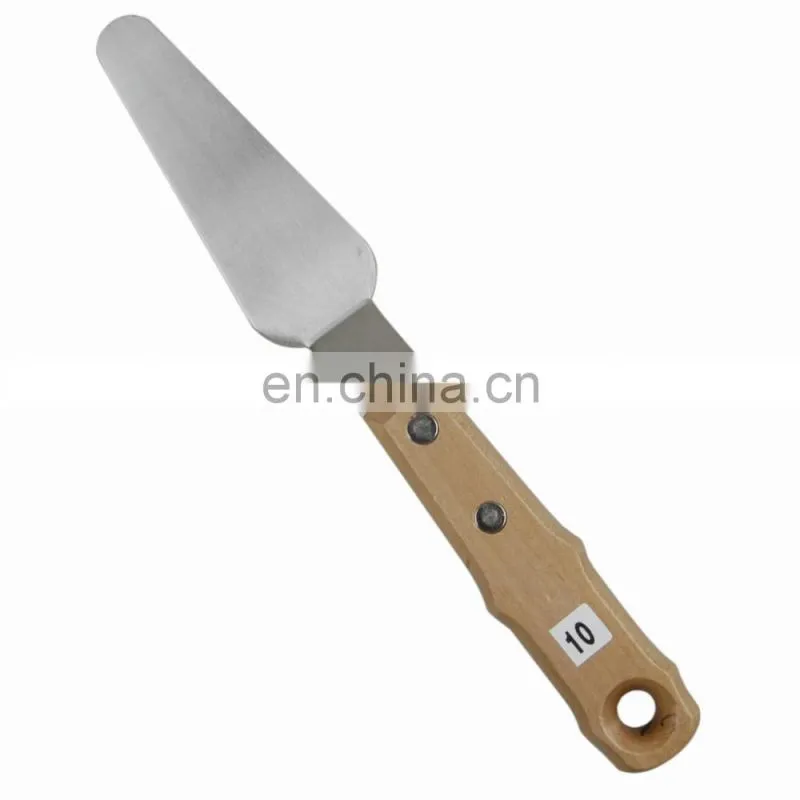 Natural Wooden Handle Large Palette Knife