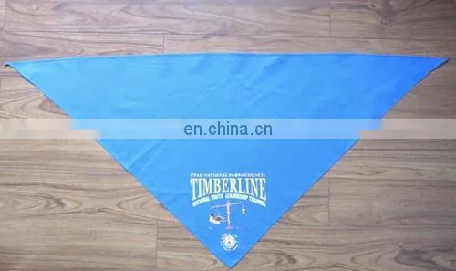 custom printed triangular bandana pet bandana baby bib neckerchief 100% cotton headwear