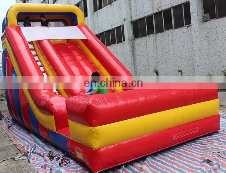 Commerical outdoor giant inflatable slip n slide for kids and adult
