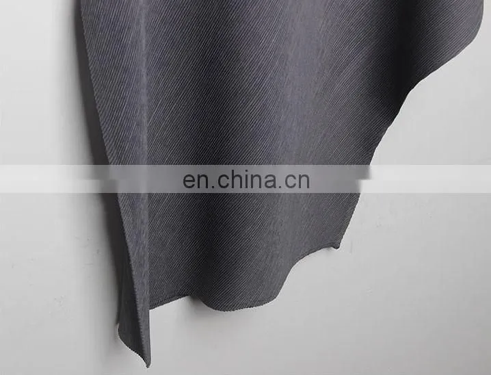 Customize fashon women casual dress pleats please apparel
