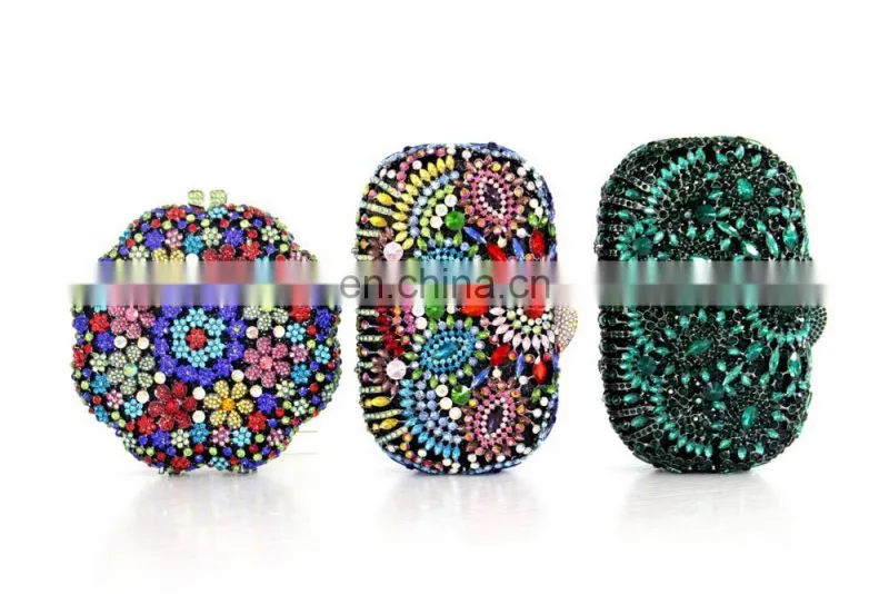 2016 clutch bag/evening bag/crystal wedding clutch bag/evening clutch handbag with stones