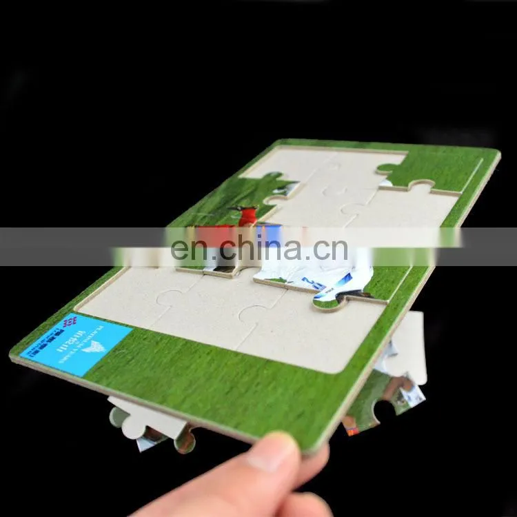 Cheap eco simple paper diy jigsaw puzzle