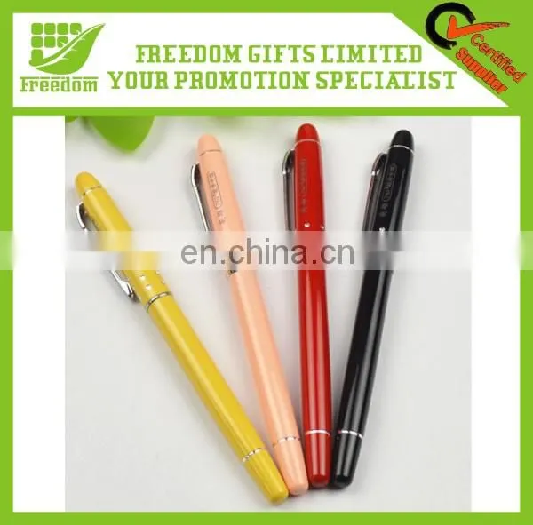 Best Selling Cheap Logo Printed Black Metal Pen
