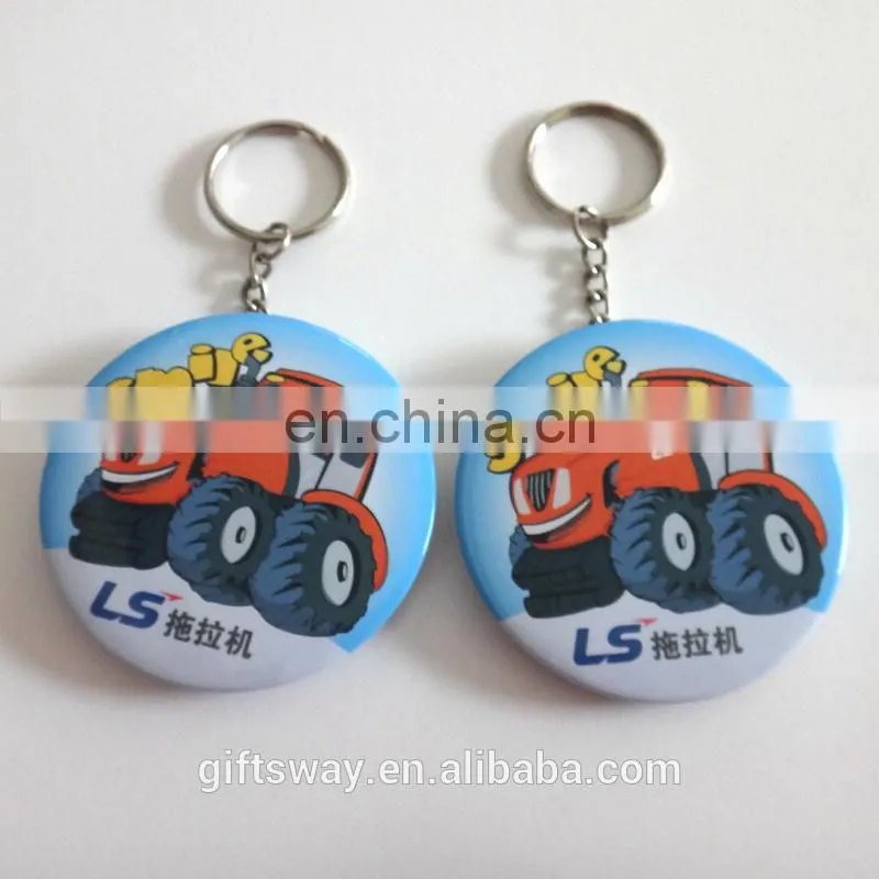 China supplier customized tin bottle opener keychain