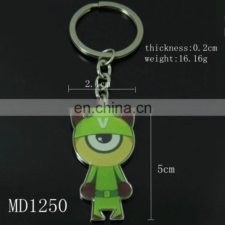 Cheap Custom Metal Key Tag, Dog Pet Keychain, Printing Logo Metal Key Chain