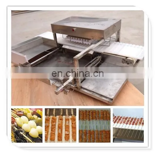 Stainless steel Automatic Shish kebab making machine meat kebab make machine shish kebab machine