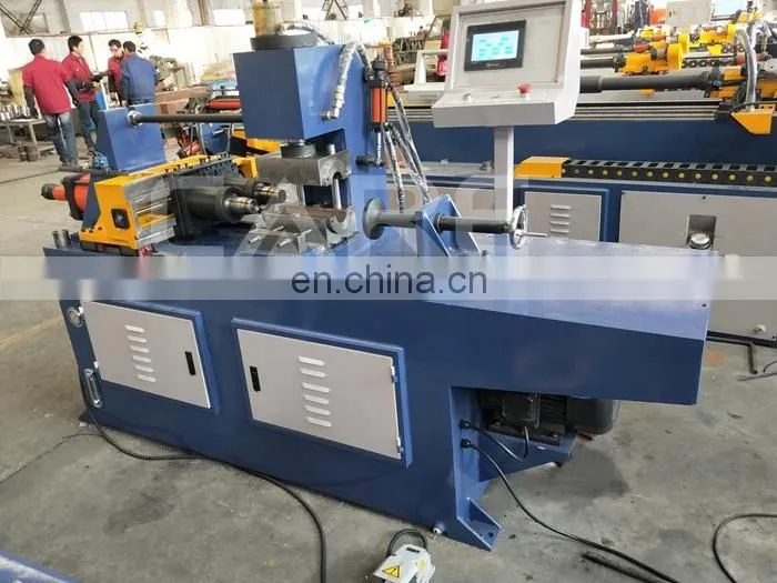 SG-80 Automatic hydraulic steel pipe end flanging machine, copper tube end expanding machine, hot sale hydraulic pipe expander