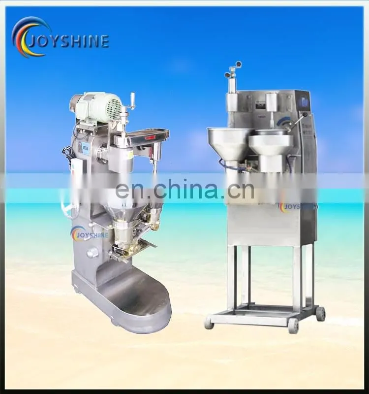 Frequency control fish meat hamburger form machine